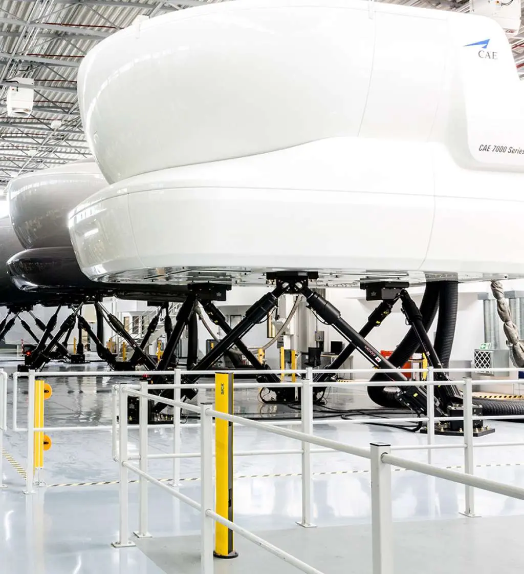 CAE 7000XR Series full-flight simulator